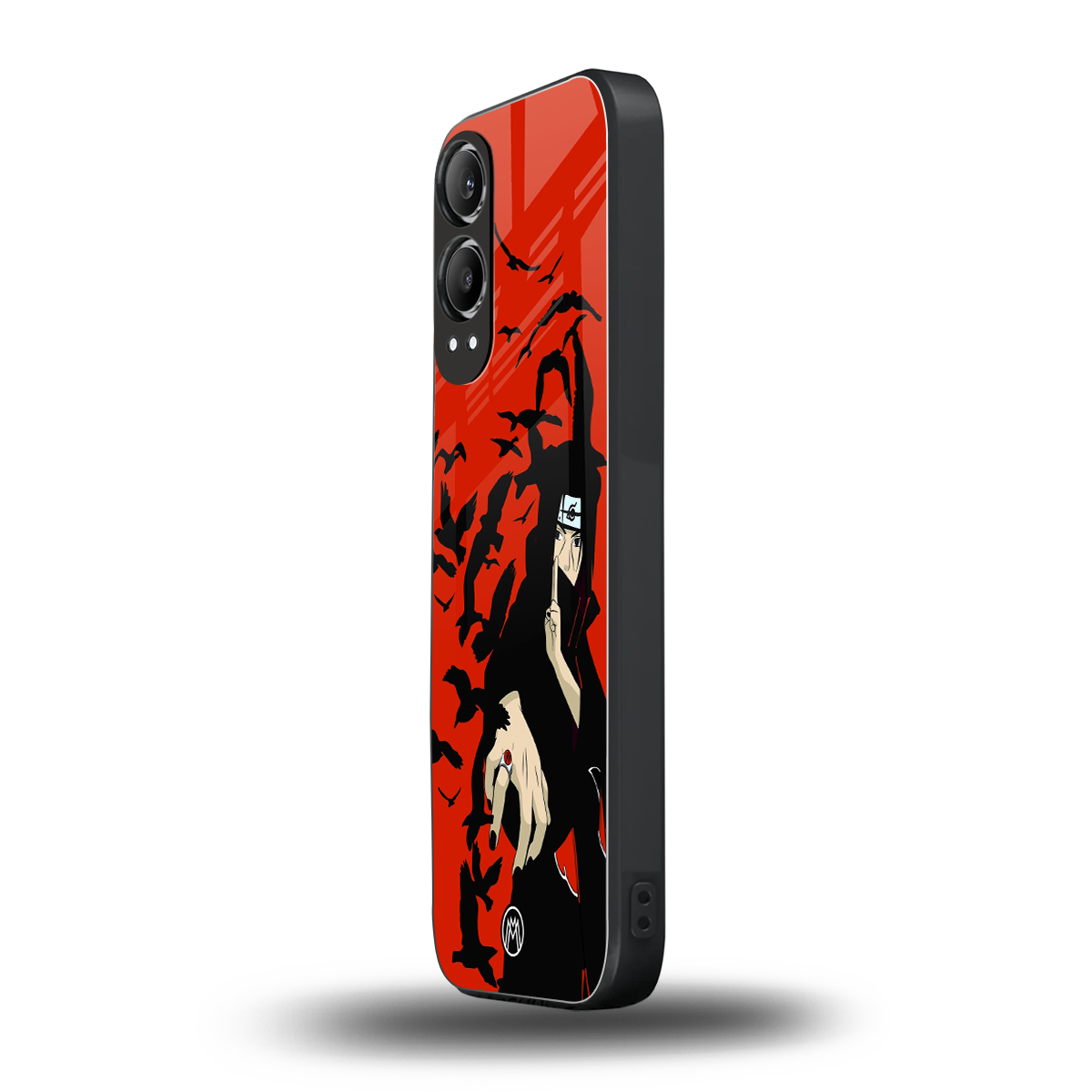 itachi uchiha red back phone cover | glass case for oneplus nord ce 4 lite