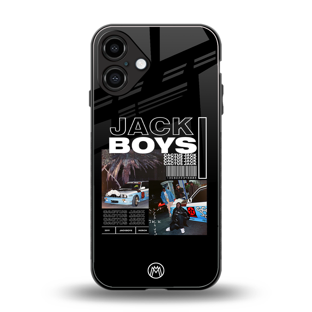 jack boys back phone cover | glass case for iphone 16 plus