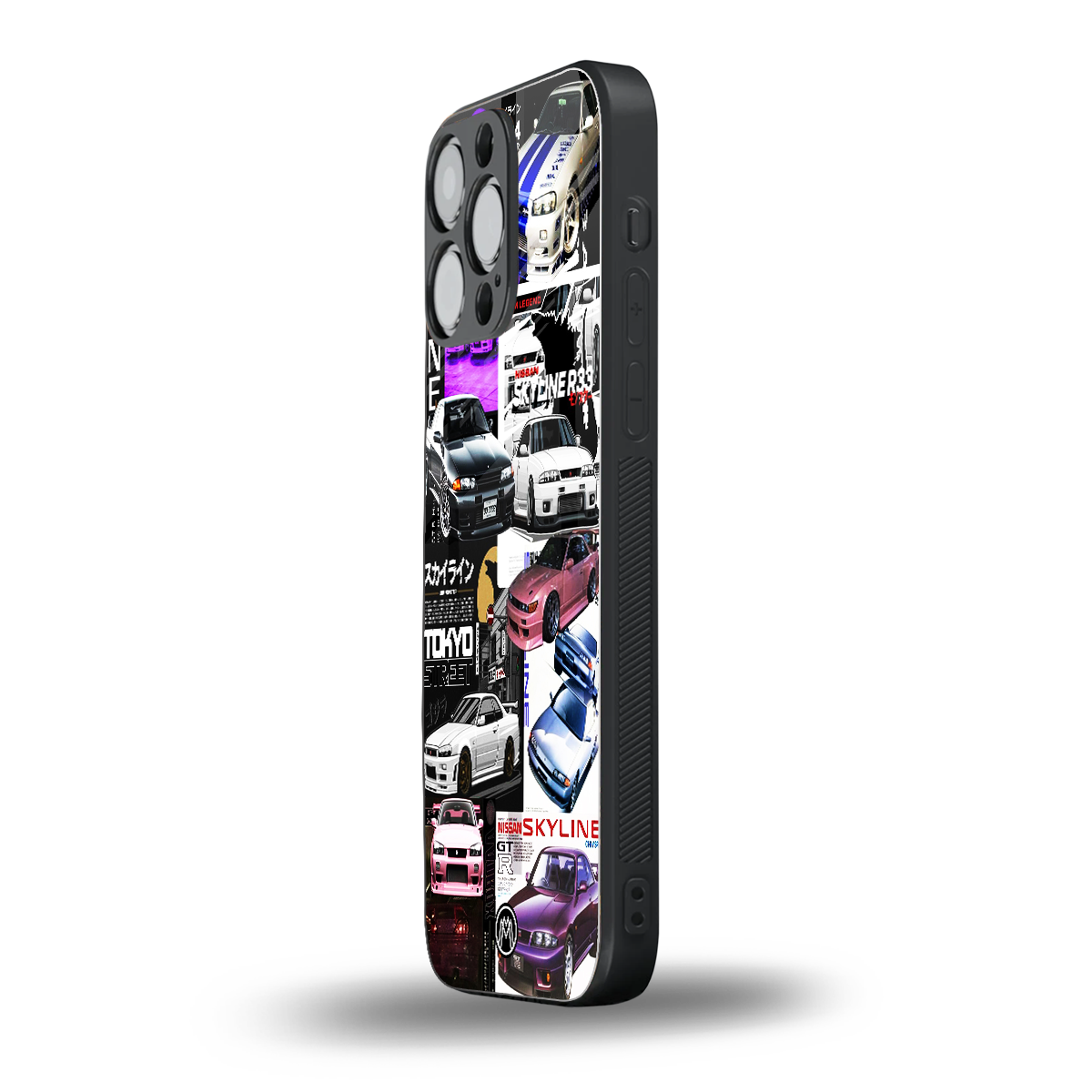 japan core back phone cover | glass case for iphone 16 pro max