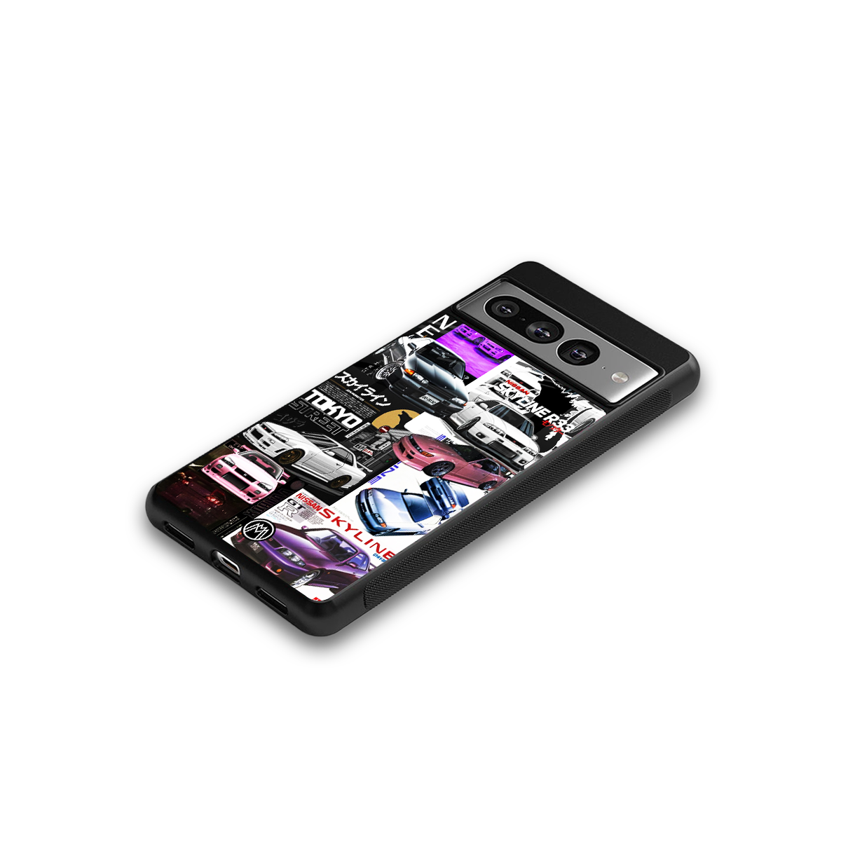 japan core back phone cover | glass case for google pixel 7 pro