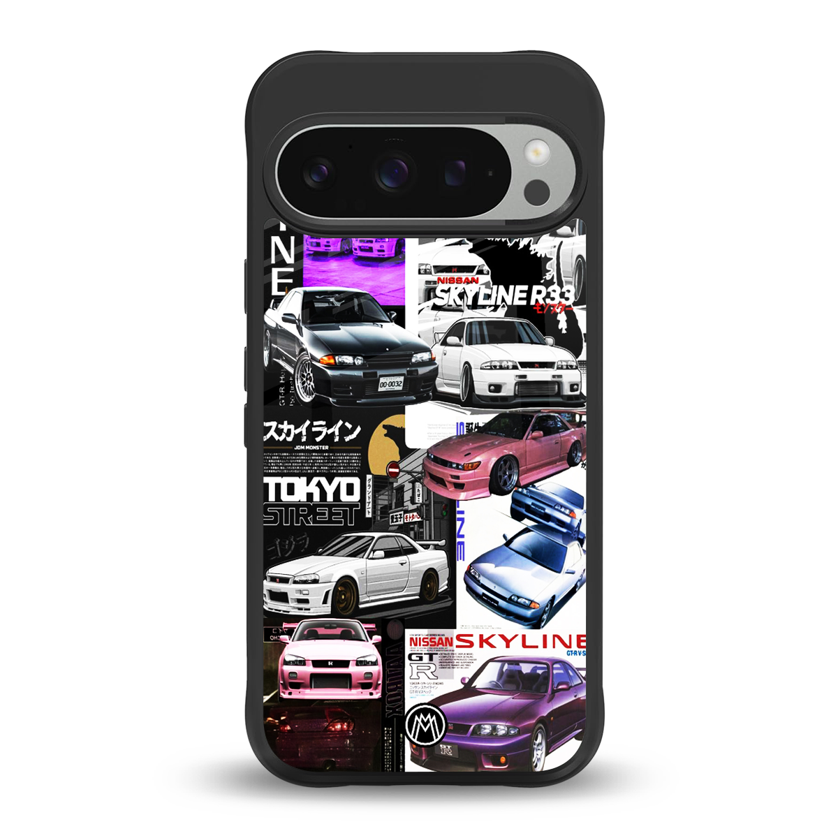 japan core back phone cover | glass case for google pixel 9 pro