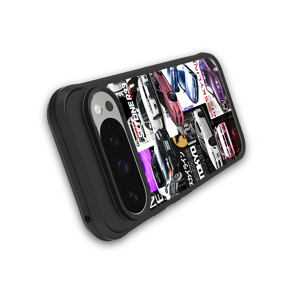 japan core back phone cover | glass case for google pixel 9 pro