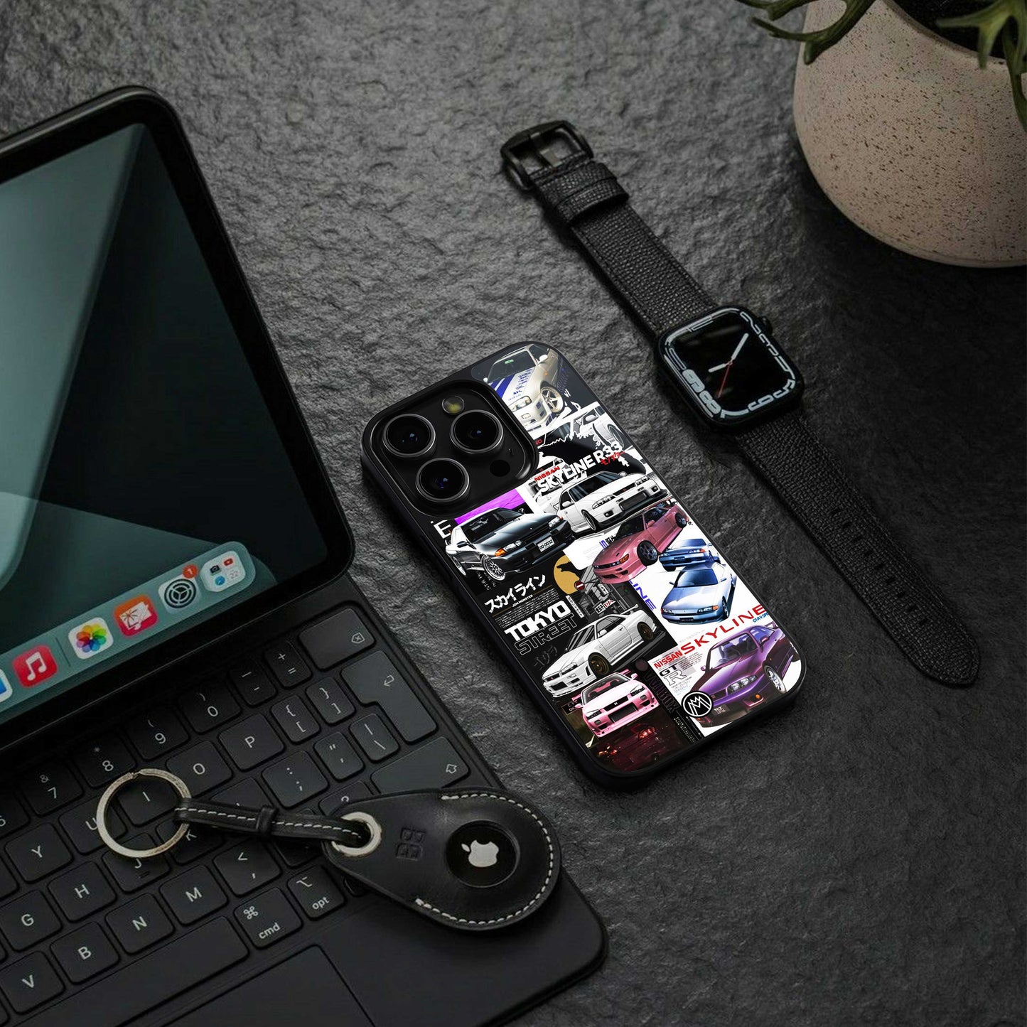 japan core back phone cover | glass case for iphone 13 pro max