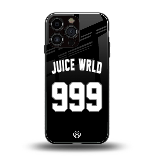 juice wrld 999 back phone cover | glass case for iphone 14 pro max