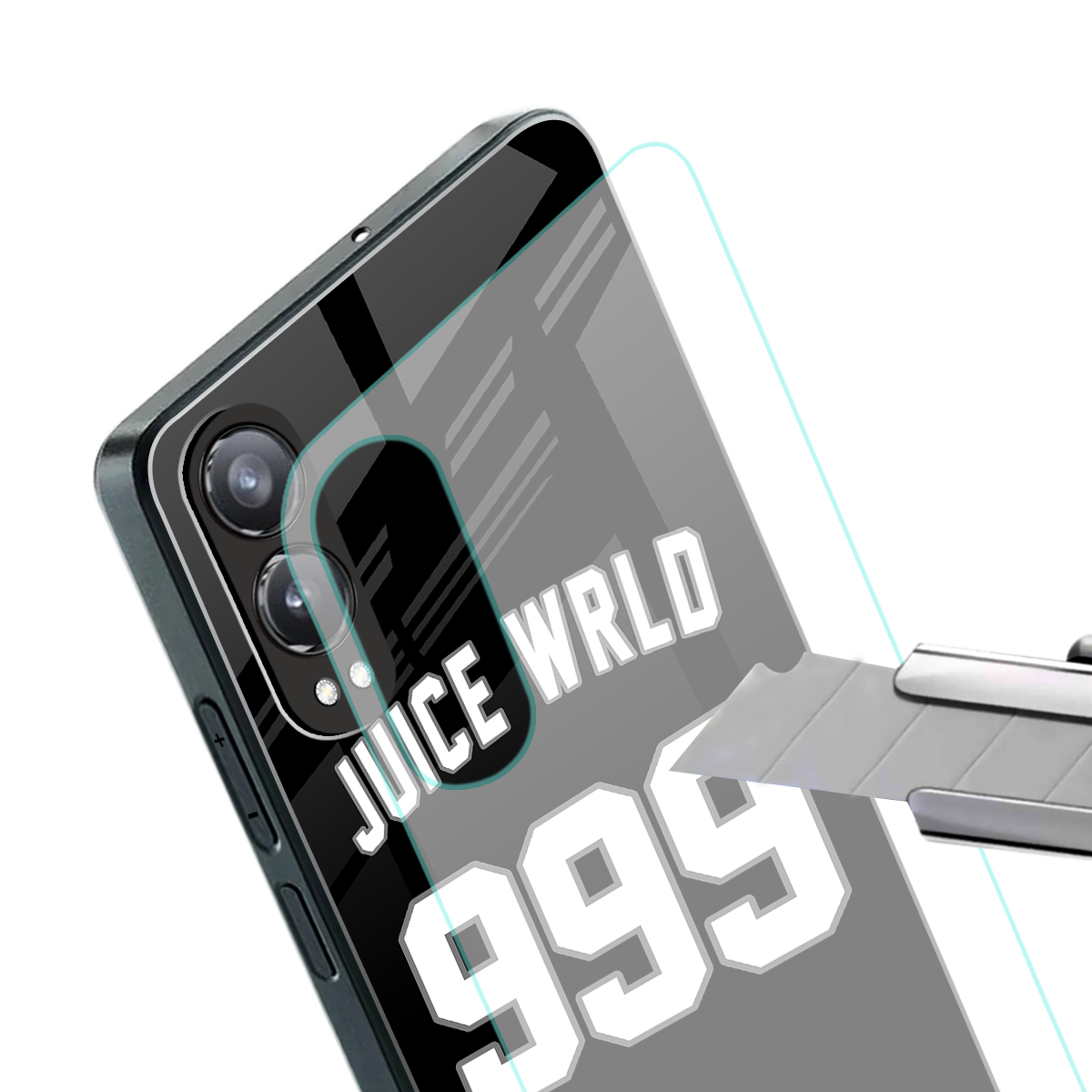 juice wrld 999 back phone cover | glass case for oneplus nord ce 4 lite