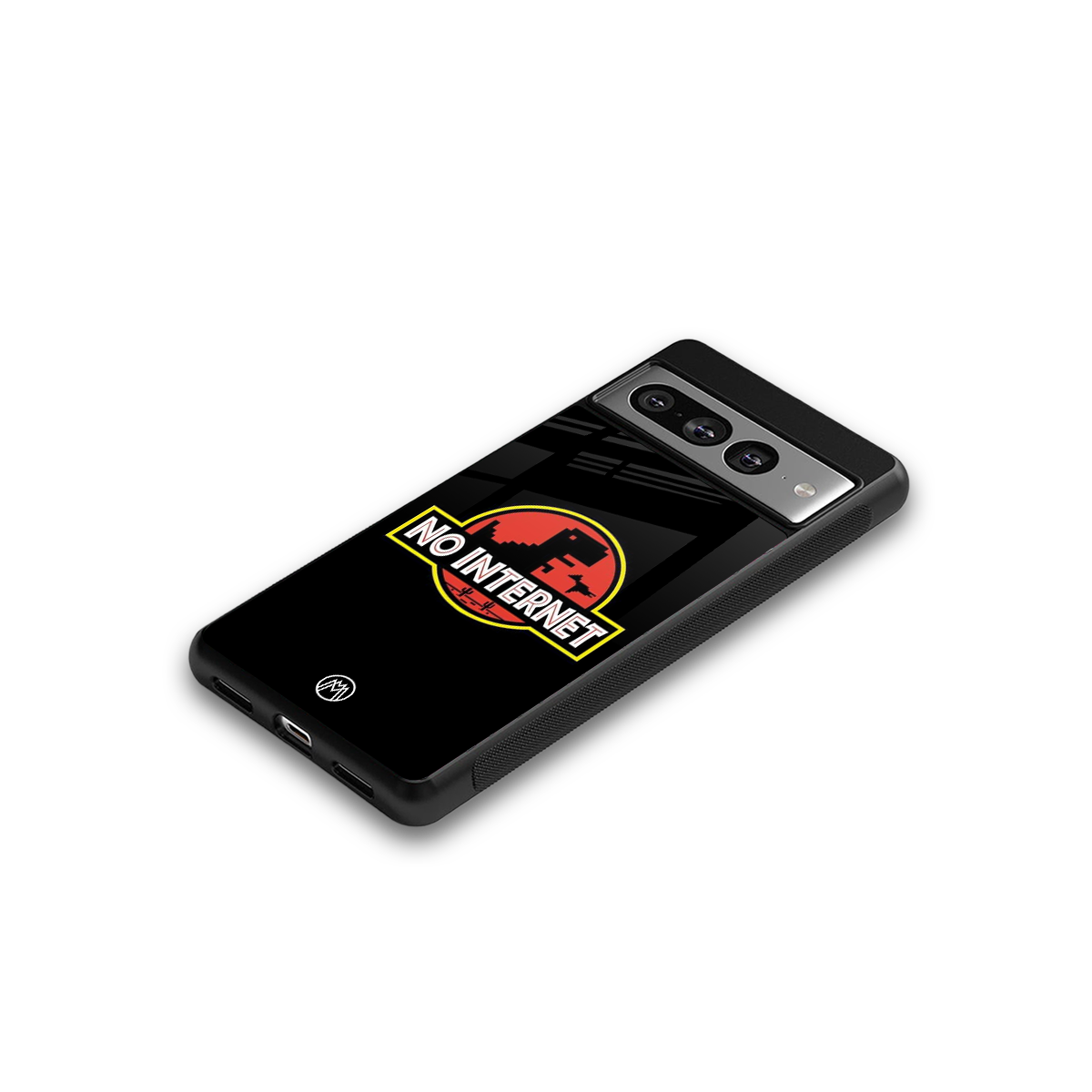 jurassic park no internet back phone cover | glass case for google pixel 7 pro