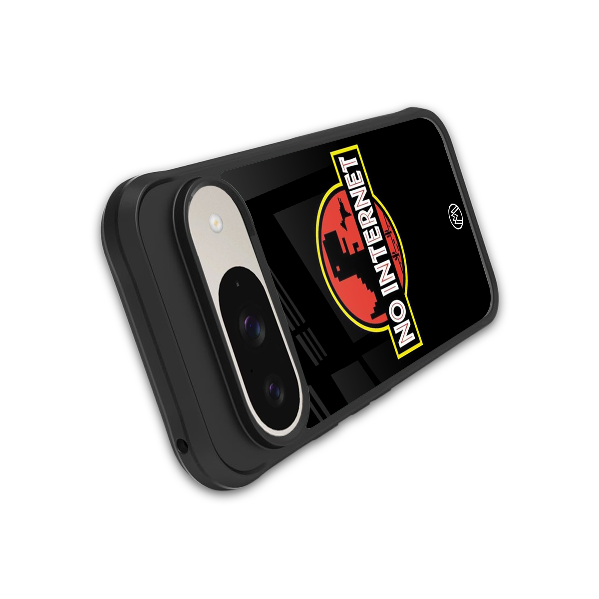 jurassic park no internet back phone cover | glass case for google pixel 9