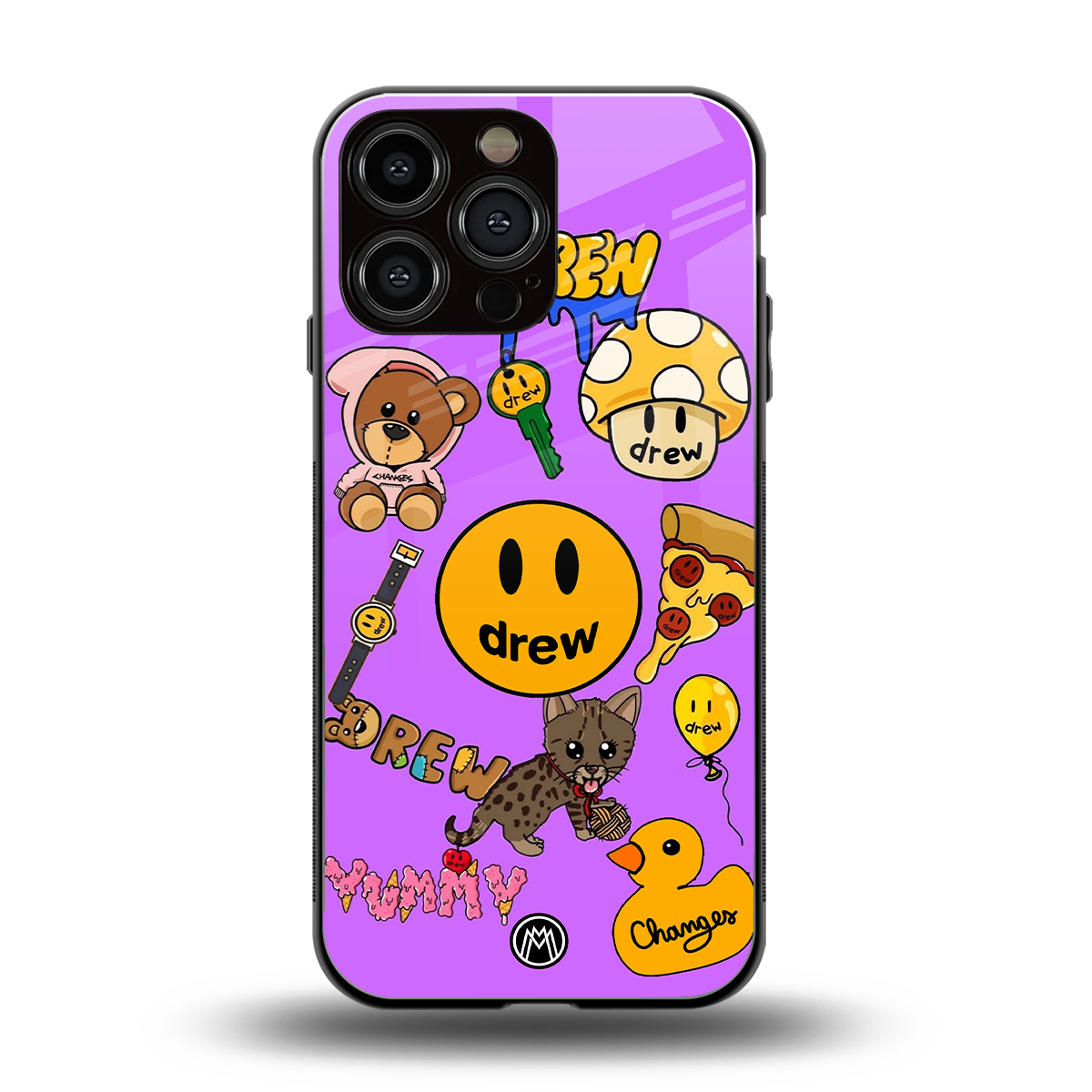 justin bieber back phone cover | glass case for iphone 16 pro max