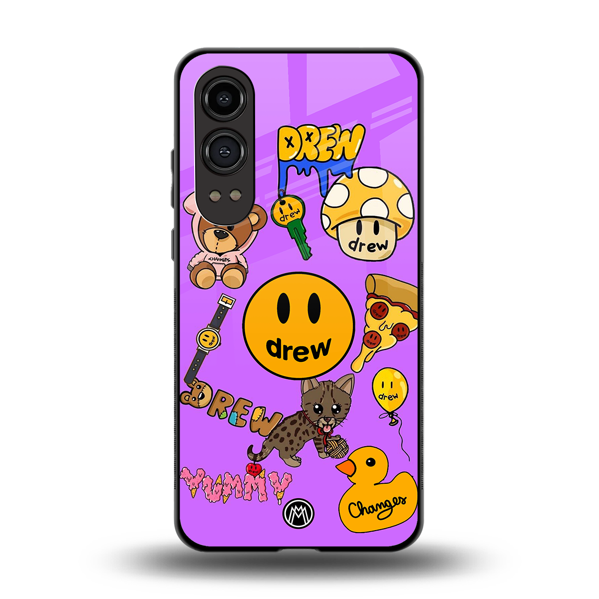 justin bieber back phone cover | glass case for oneplus nord ce 4 lite