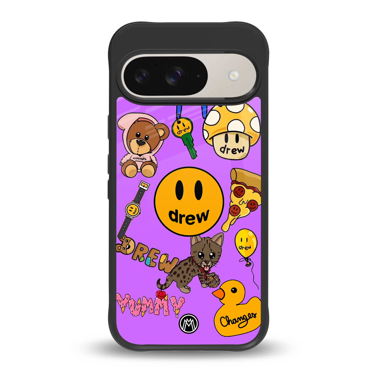 justin bieber back phone cover | glass case for google pixel 9