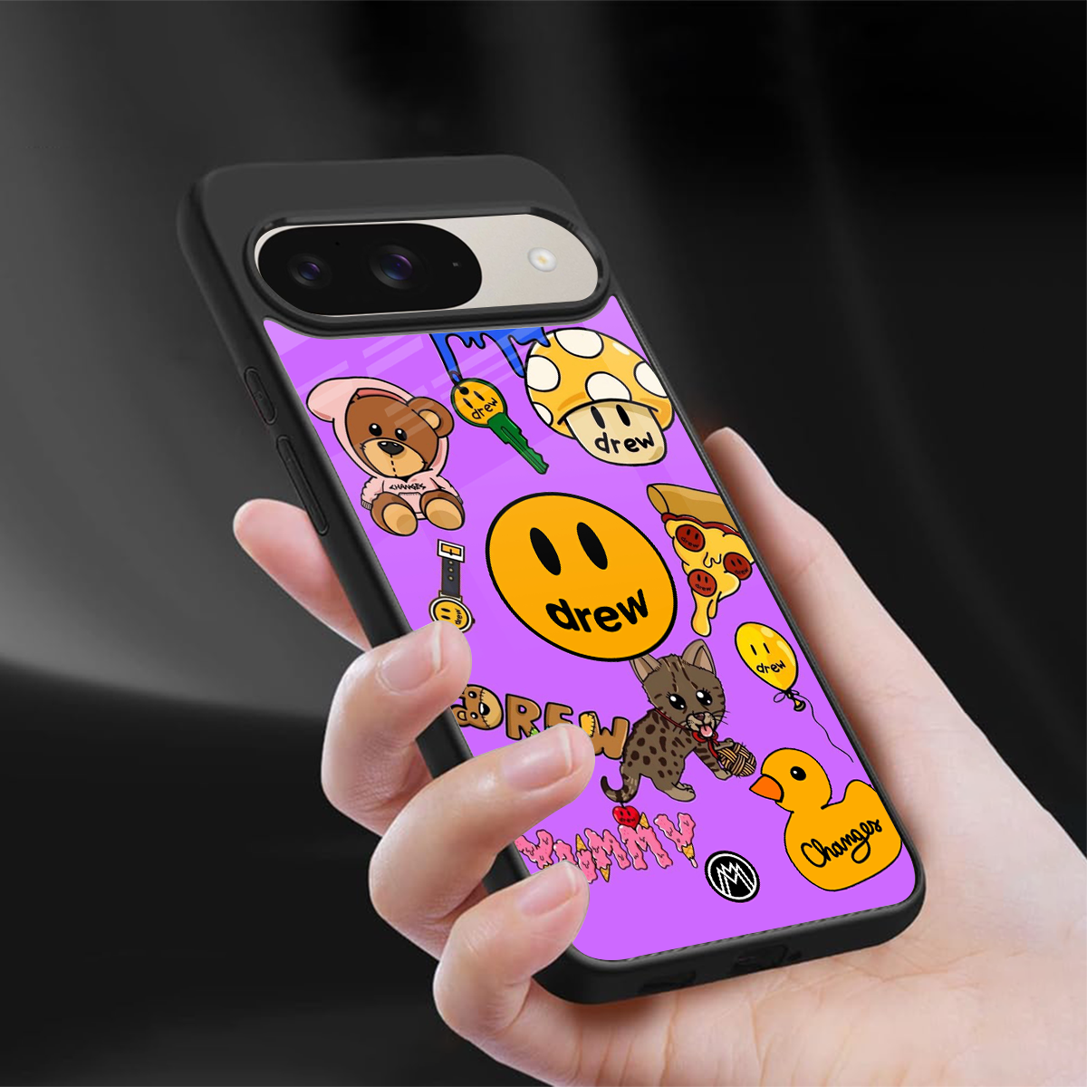justin bieber back phone cover | glass case for google pixel 9