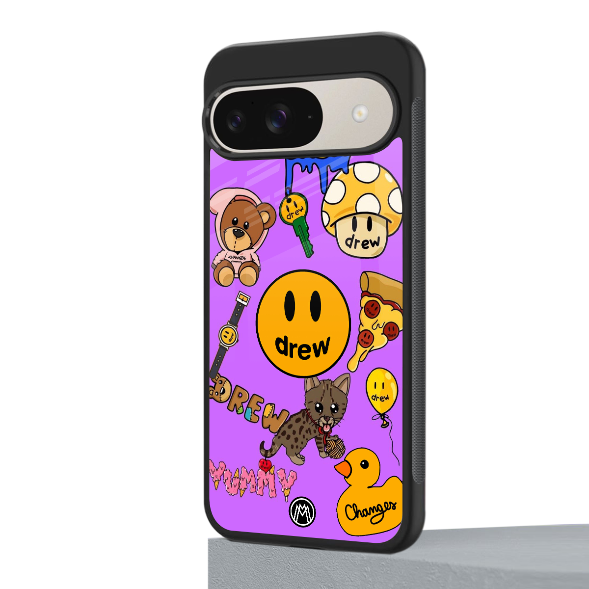 justin bieber back phone cover | glass case for google pixel 9