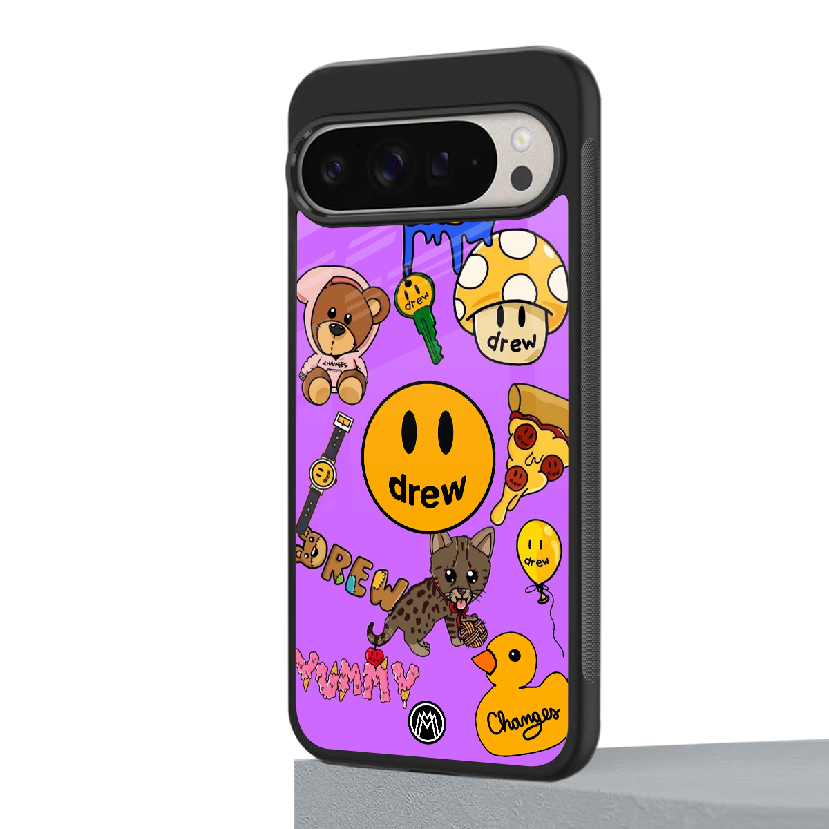 justin bieber back phone cover | glass case for google pixel 9 pro