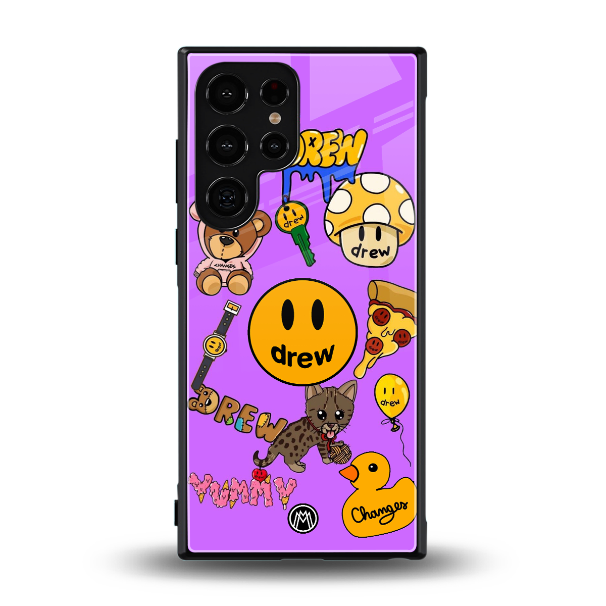 justin bieber back phone cover | glass case for samsung galaxy s24 ultra