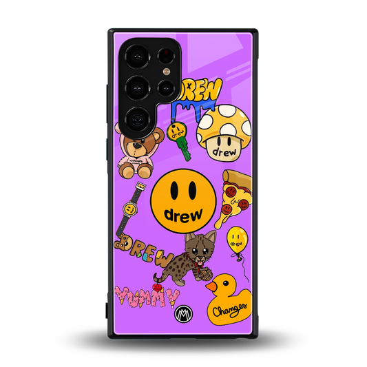 justin bieber back phone cover | glass case for samsung galaxy s24 ultra