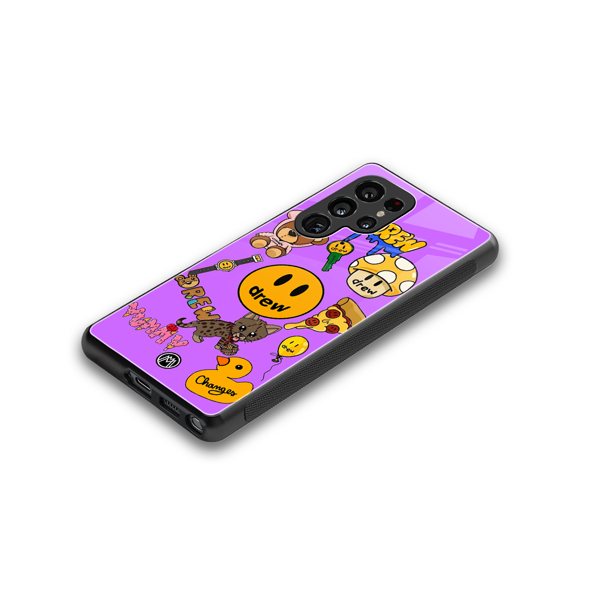 justin bieber back phone cover | glass case for samsung galaxy s25 ultra