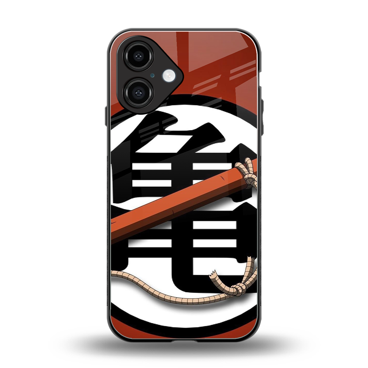 kakarot back phone cover | glass case for iphone 16