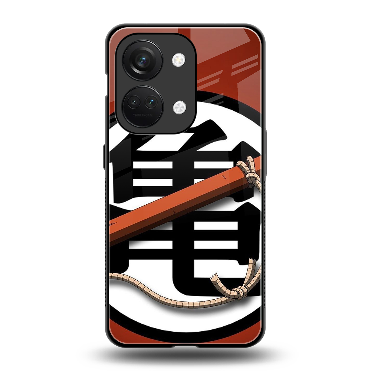kakarot back phone cover | glass case for oneplus nord 3