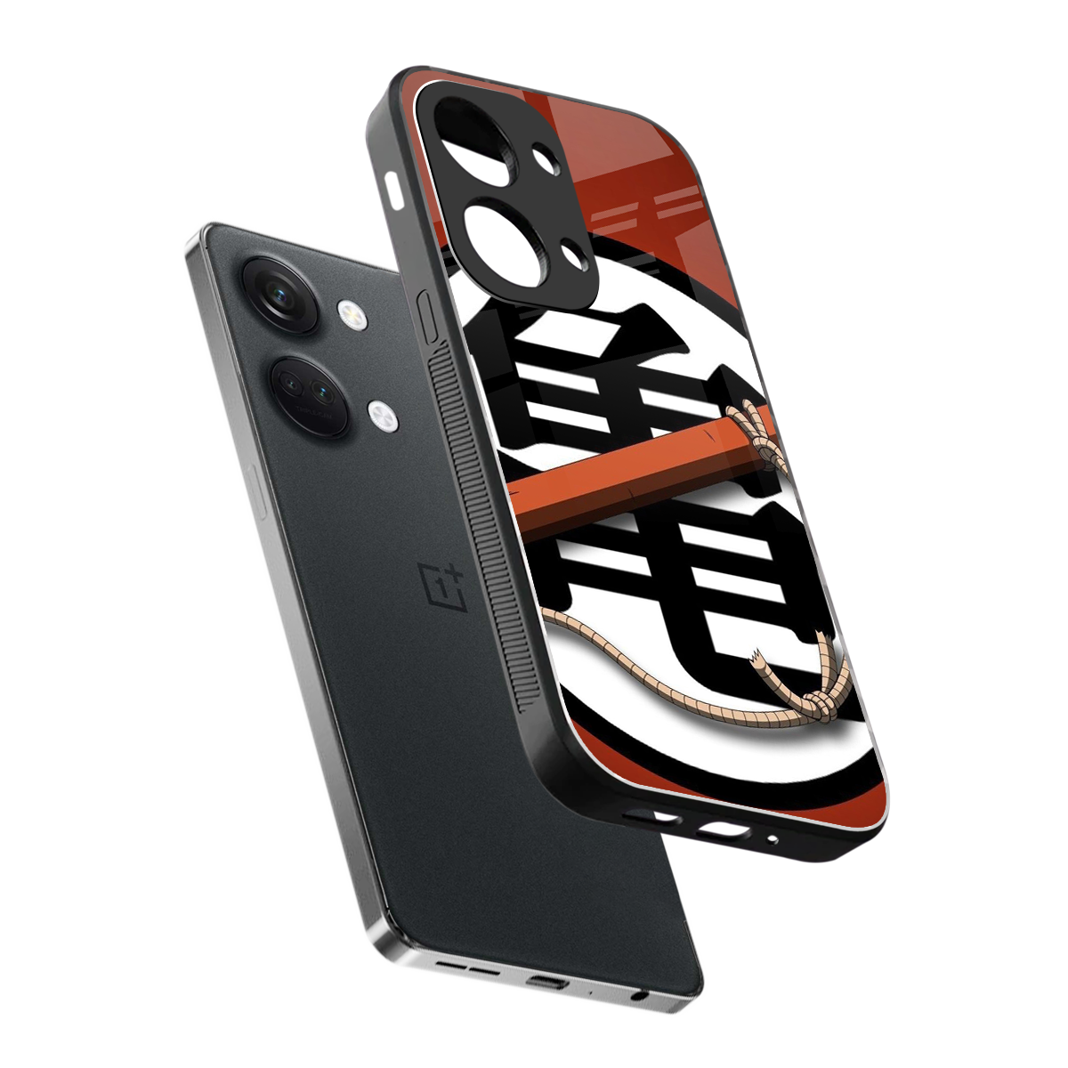 kakarot back phone cover | glass case for oneplus nord 3