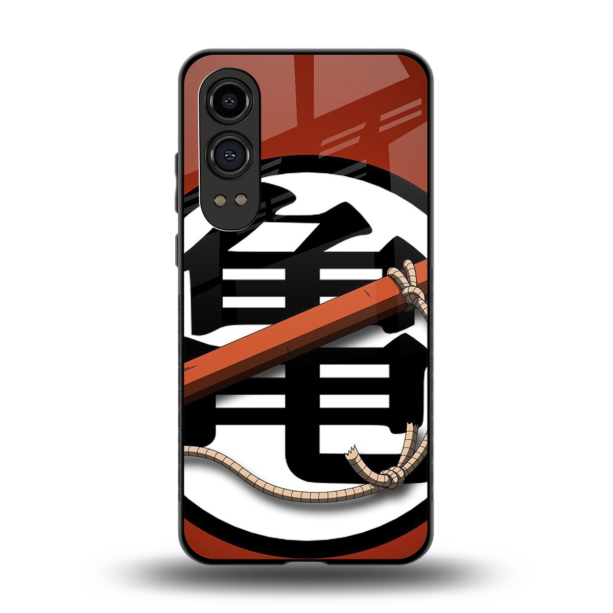 kakarot back phone cover | glass case for oneplus nord ce 4 lite