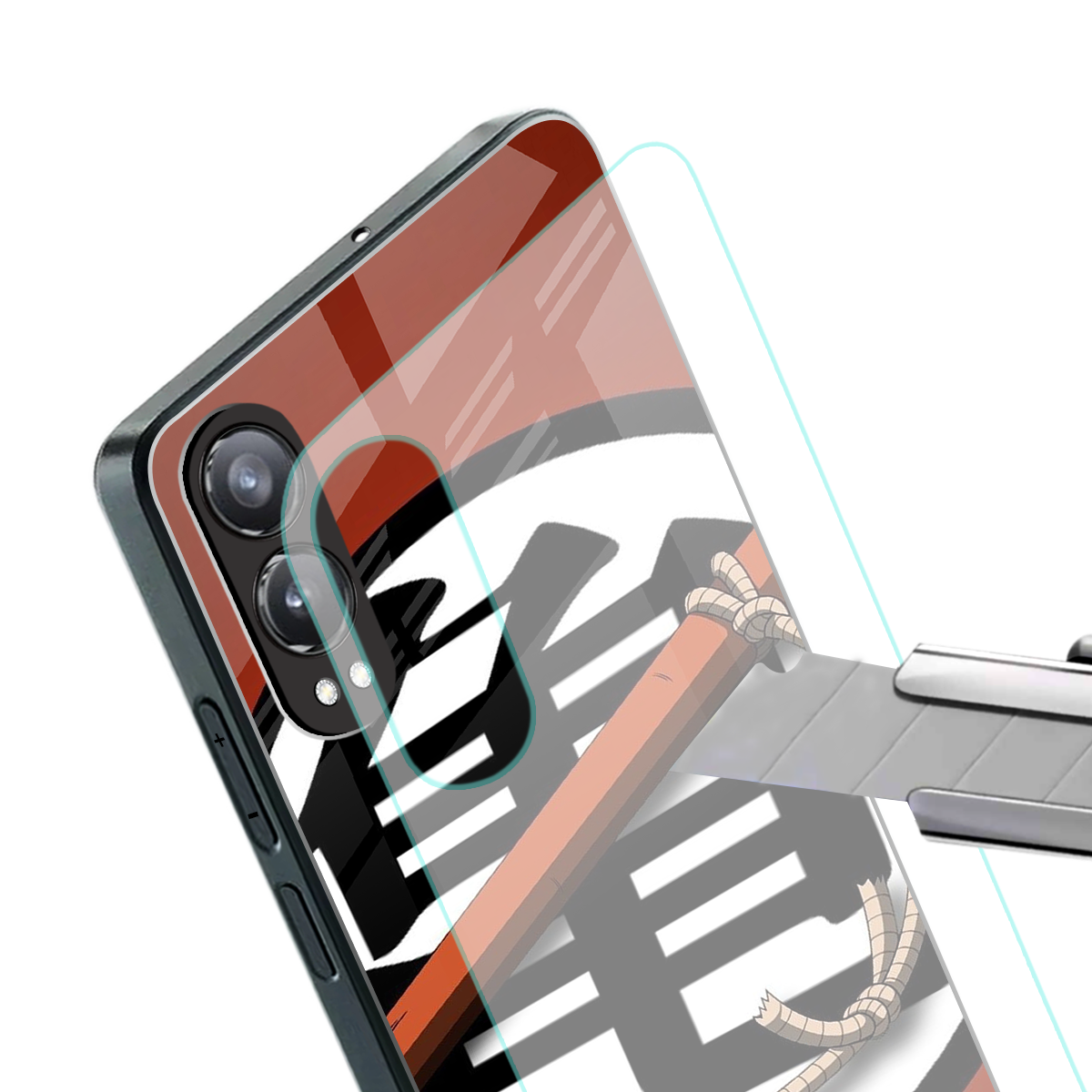 kakarot back phone cover | glass case for oneplus nord ce 4 lite