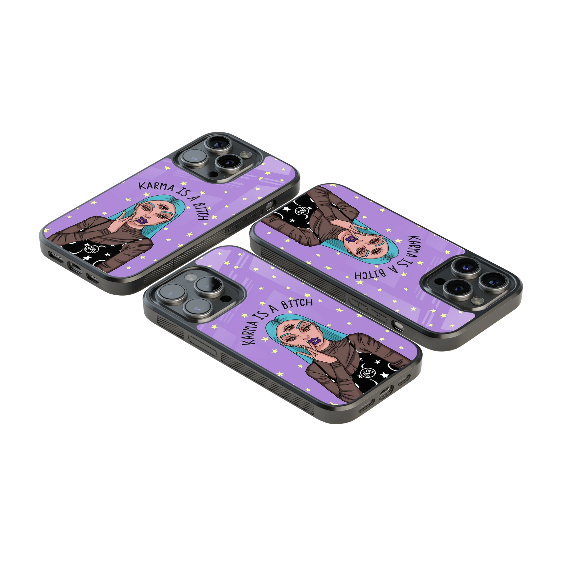 Luxury Glass Back Mobile Cover for iPhone, Samsung Galaxy, OnePlus, Pixel, Redmi & More