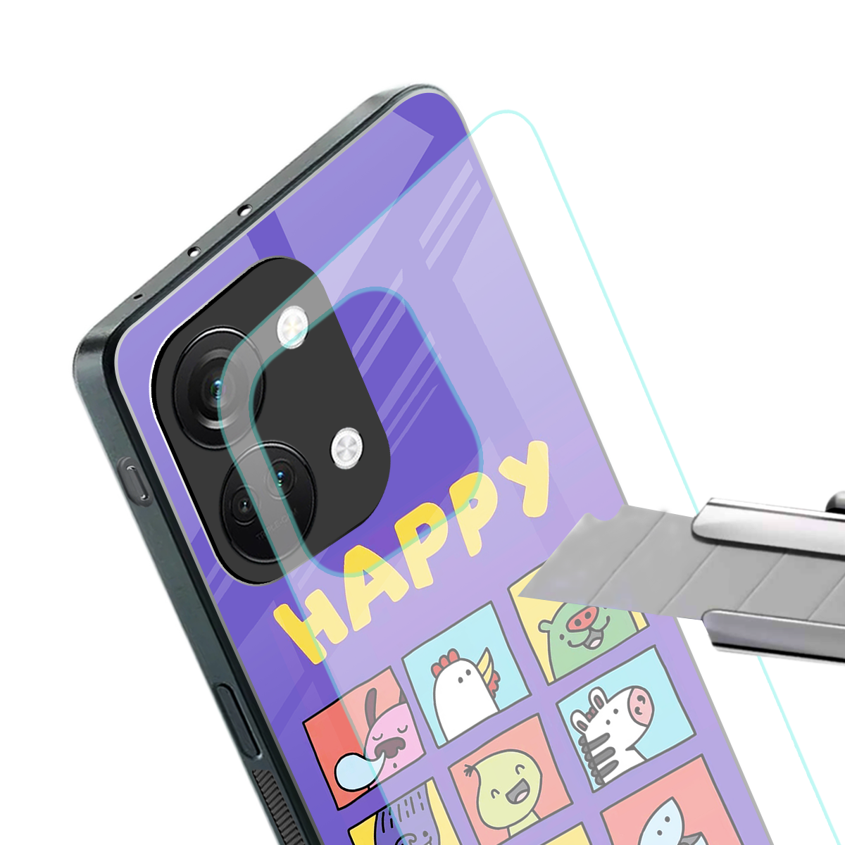 kawaii edition back phone cover | glass case for oneplus nord 3