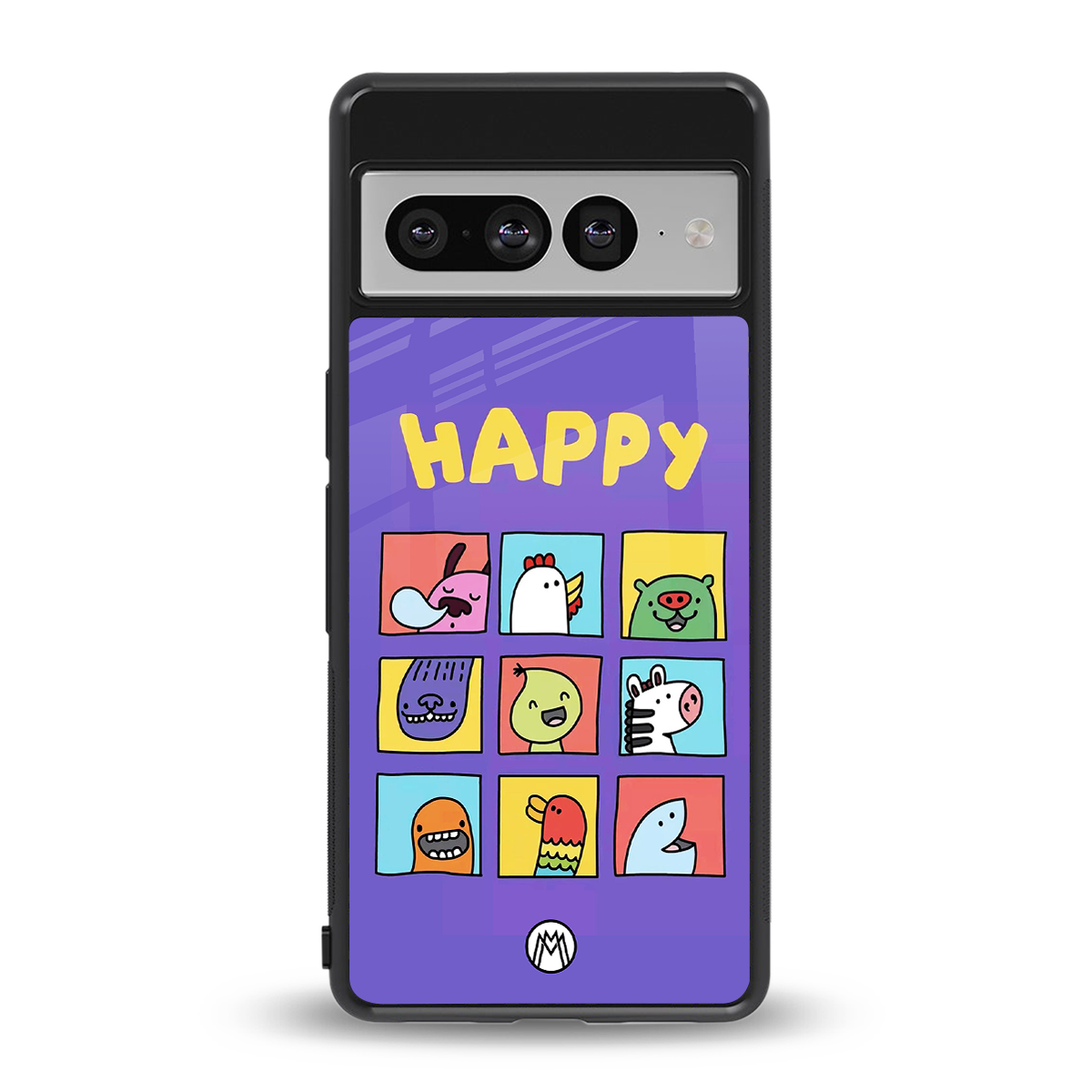 kawaii edition back phone cover | glass case for google pixel 7 pro