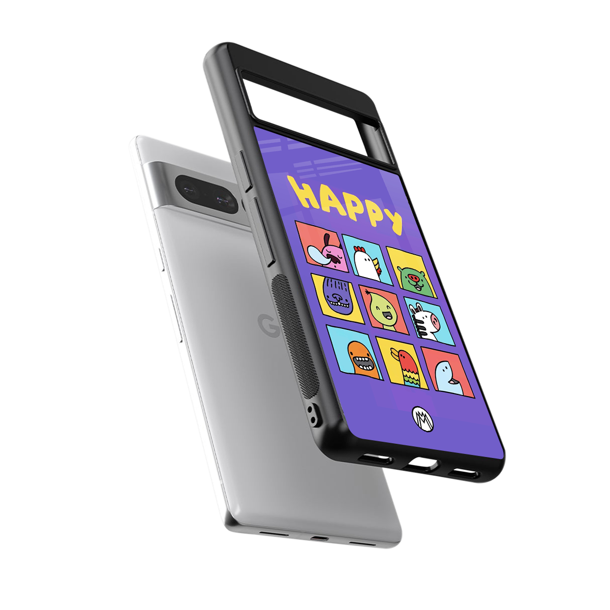 kawaii edition back phone cover | glass case for google pixel 7 pro