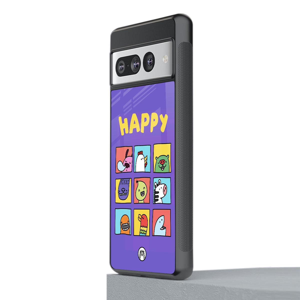 kawaii edition back phone cover | glass case for google pixel 7 pro