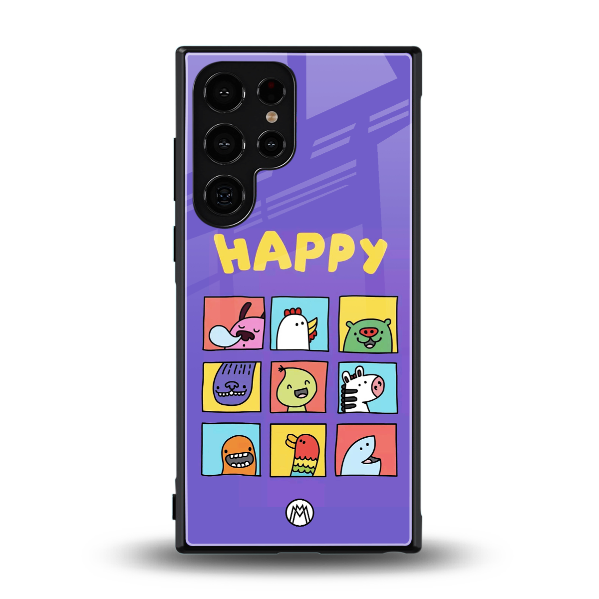 kawaii edition back phone cover | glass case for samsung galaxy s24 ultra