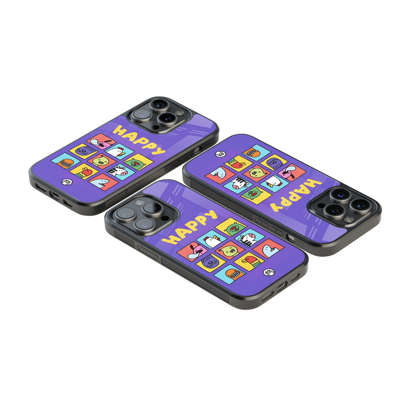 Luxury Glass Back Mobile Cover for iPhone, Samsung Galaxy, OnePlus, Pixel, Redmi & More