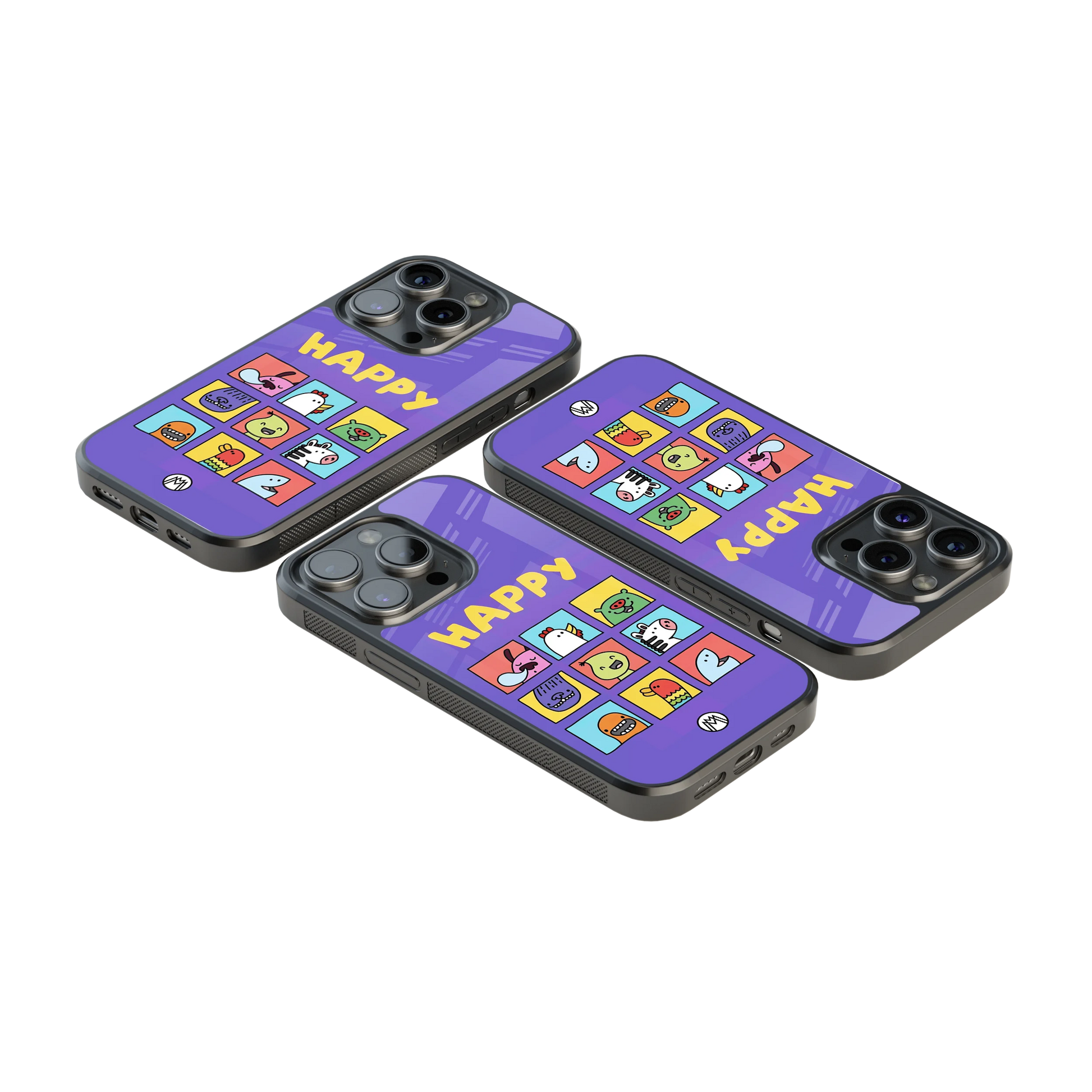 Luxury Glass Back Mobile Cover for iPhone, Samsung Galaxy, OnePlus, Pixel, Redmi & More