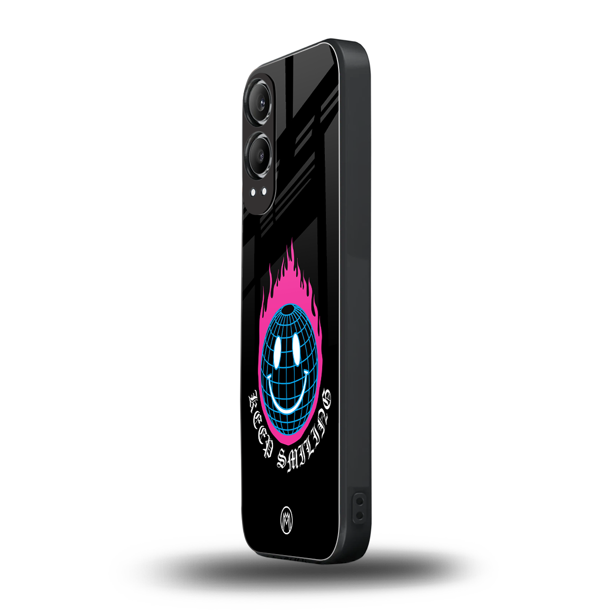 keep smiling back phone cover | glass case for oneplus nord ce 4 lite