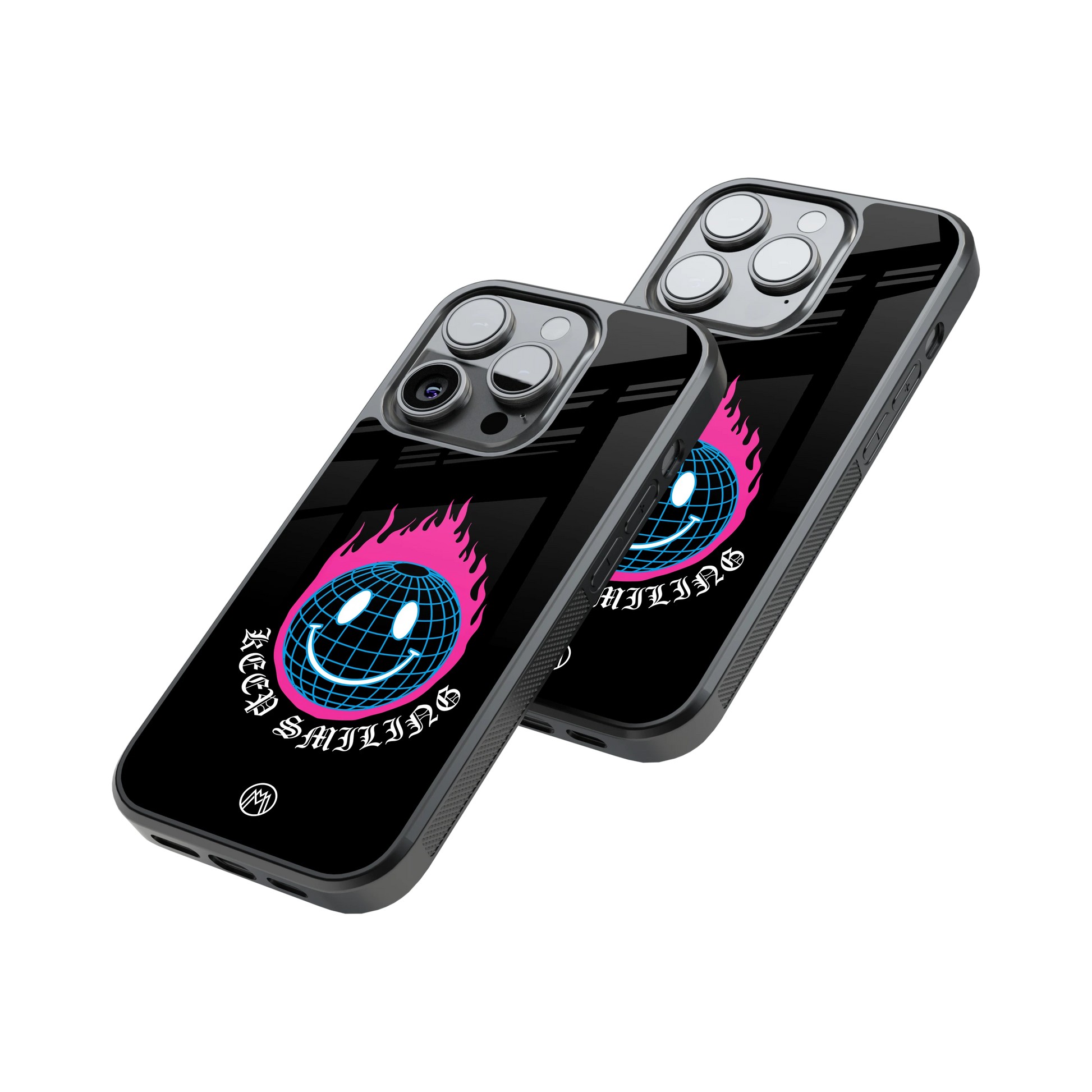 Protective Glass Back Phone Case Compatible with iPhone, Samsung, OnePlus, Pixel & More