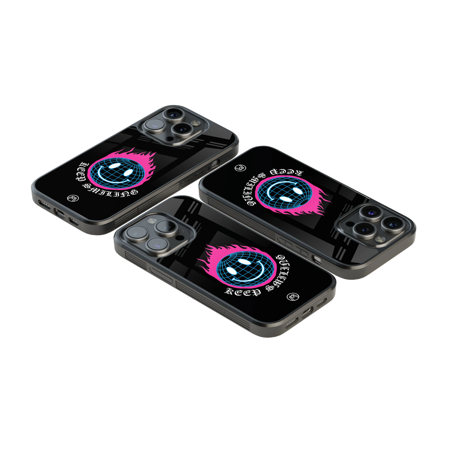 Luxury Glass Back Mobile Cover for iPhone, Samsung Galaxy, OnePlus, Pixel, Redmi & More