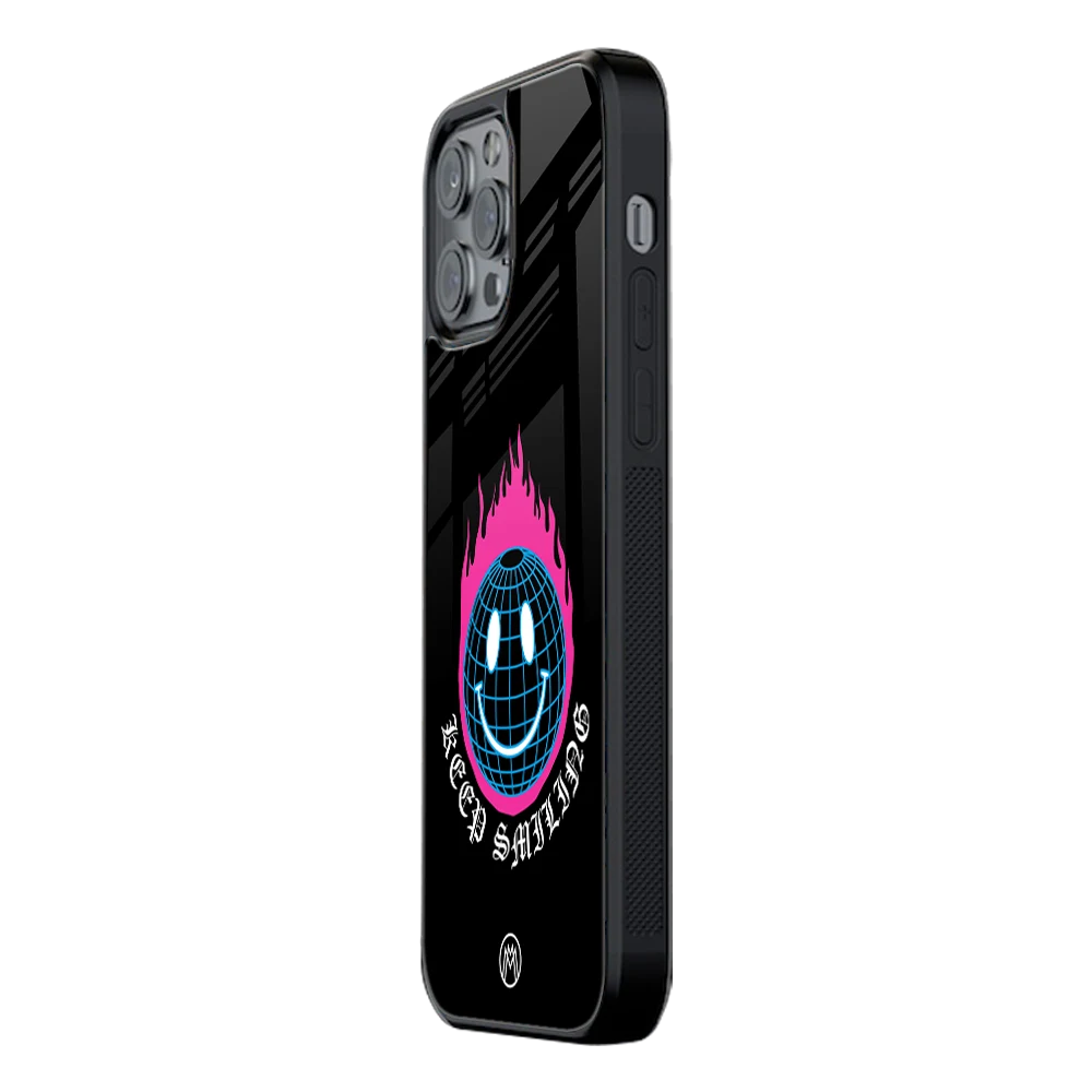 Slim Glass Back Phone Case for Multiple Brands โ iPhone, Samsung, Redmi, OnePlus, Oppo, Vivo