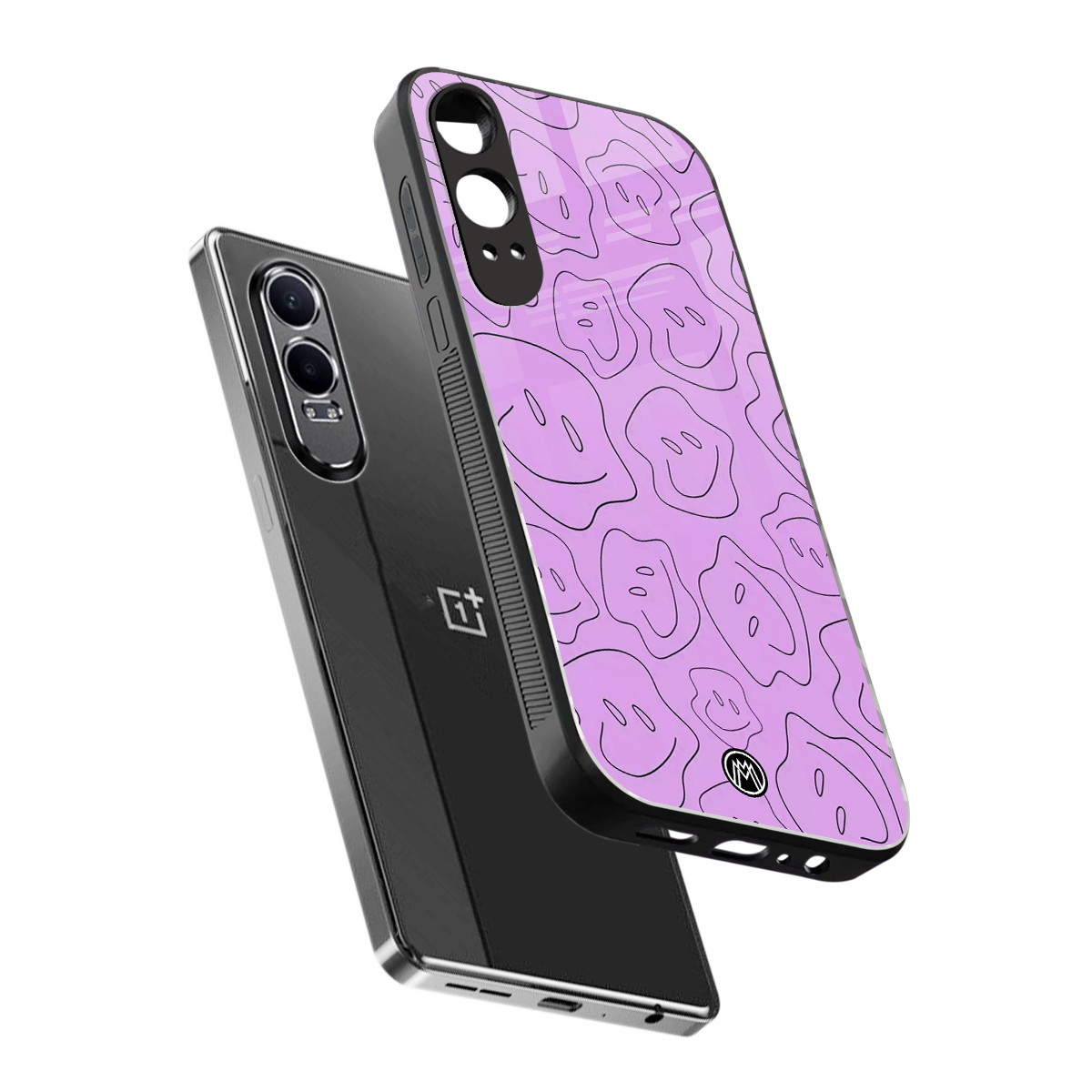 kinda sad kinda happy back phone cover | glass case for oneplus nord ce 4 lite