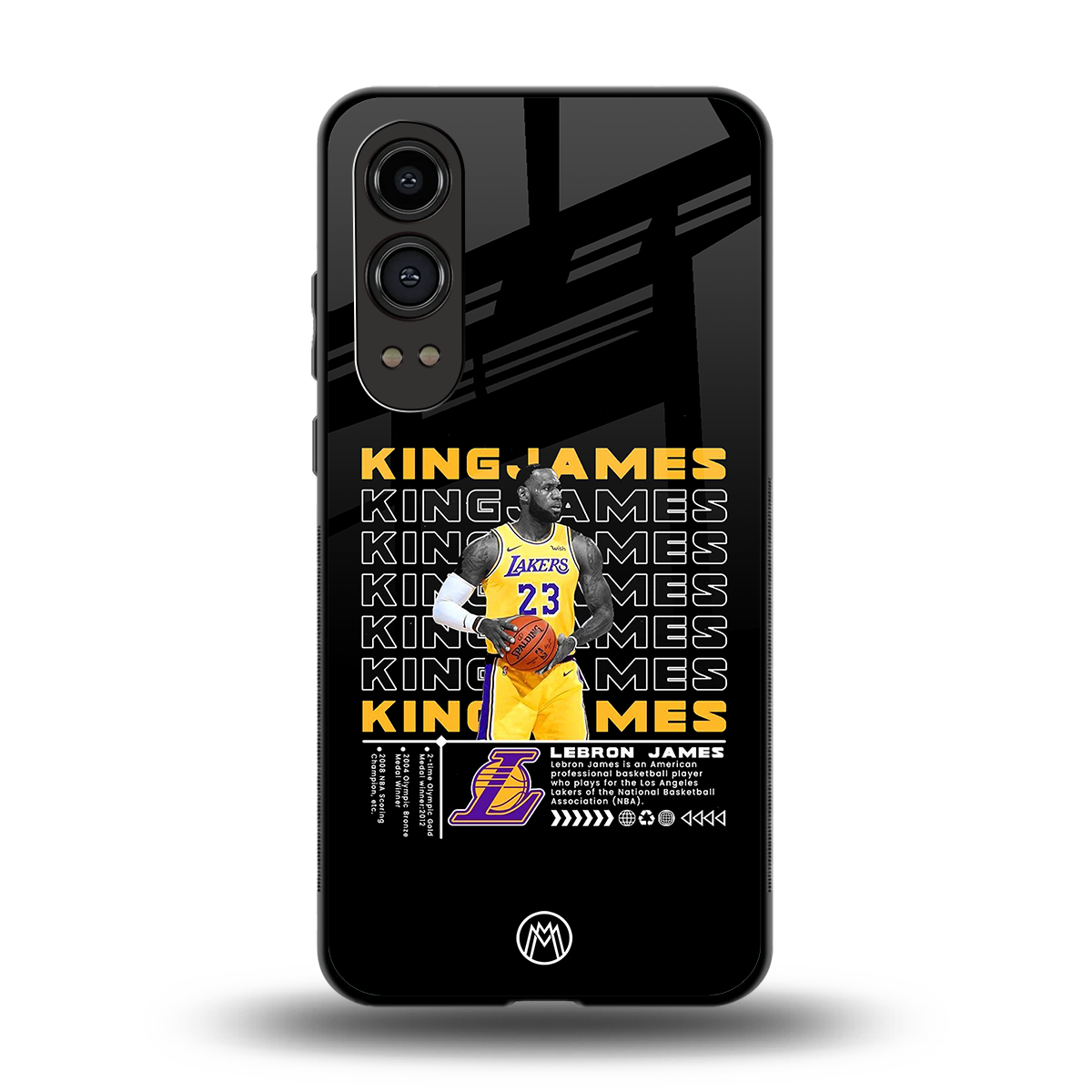 king james back phone cover | glass case for oneplus nord ce 4 lite