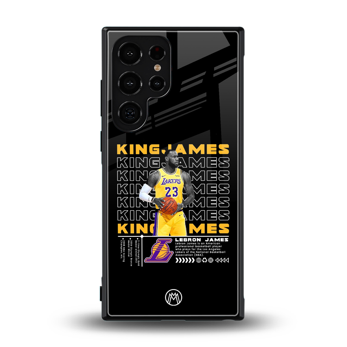 king james back phone cover | glass case for samsung galaxy s24 ultra