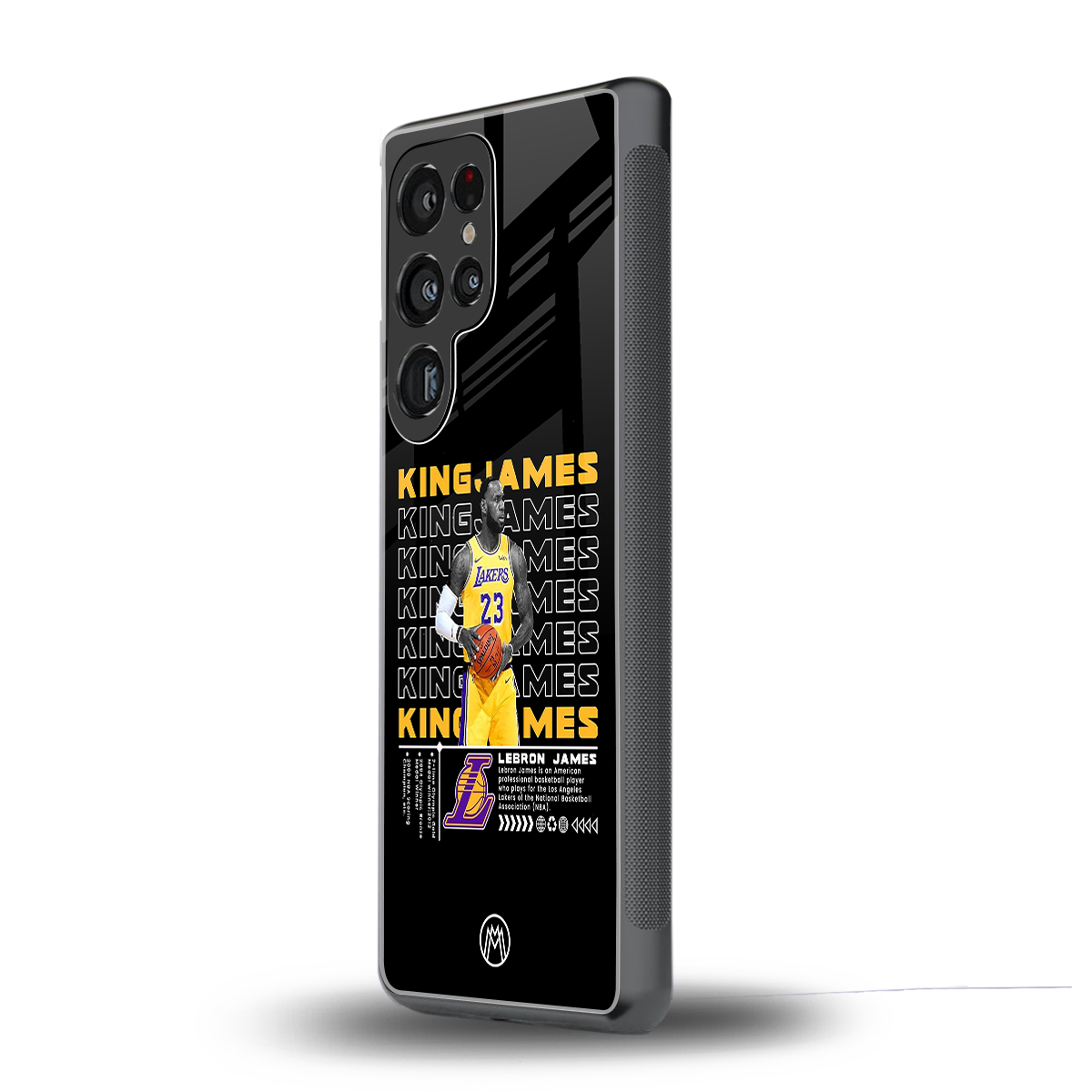 king james back phone cover | glass case for samsung galaxy s25 ultra