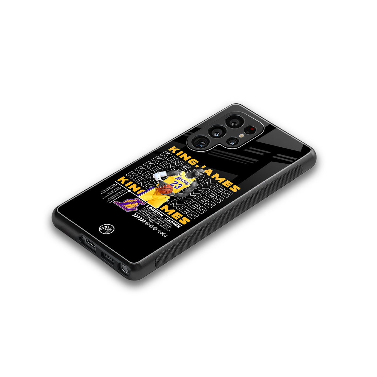 king james back phone cover | glass case for samsung galaxy s25 ultra