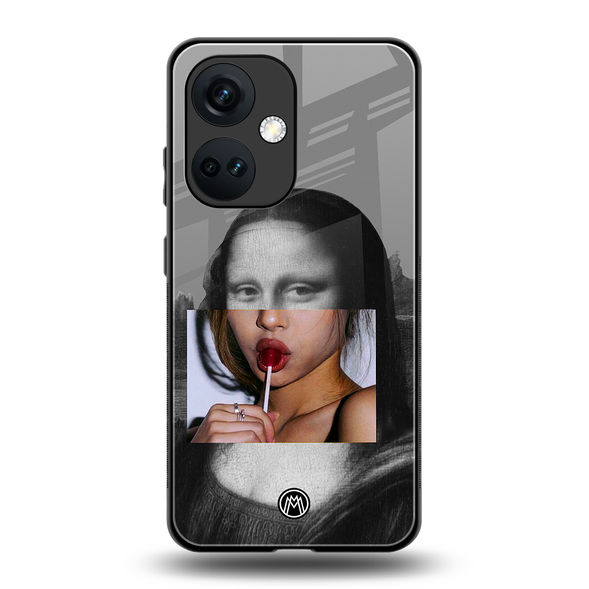 la mona lisa back phone cover | glass case for oneplus nord ce 3