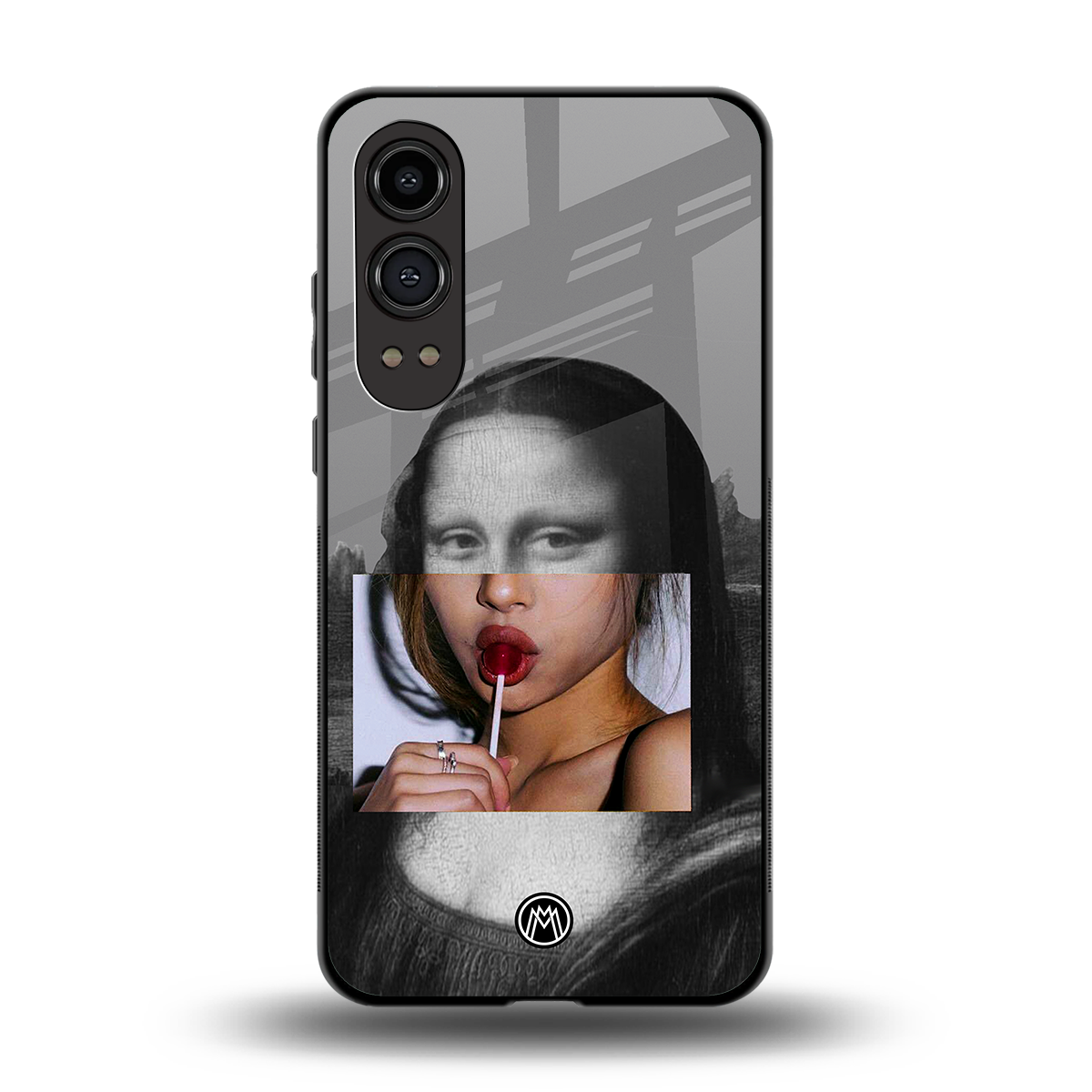 la mona lisa back phone cover | glass case for oneplus nord ce 4 lite