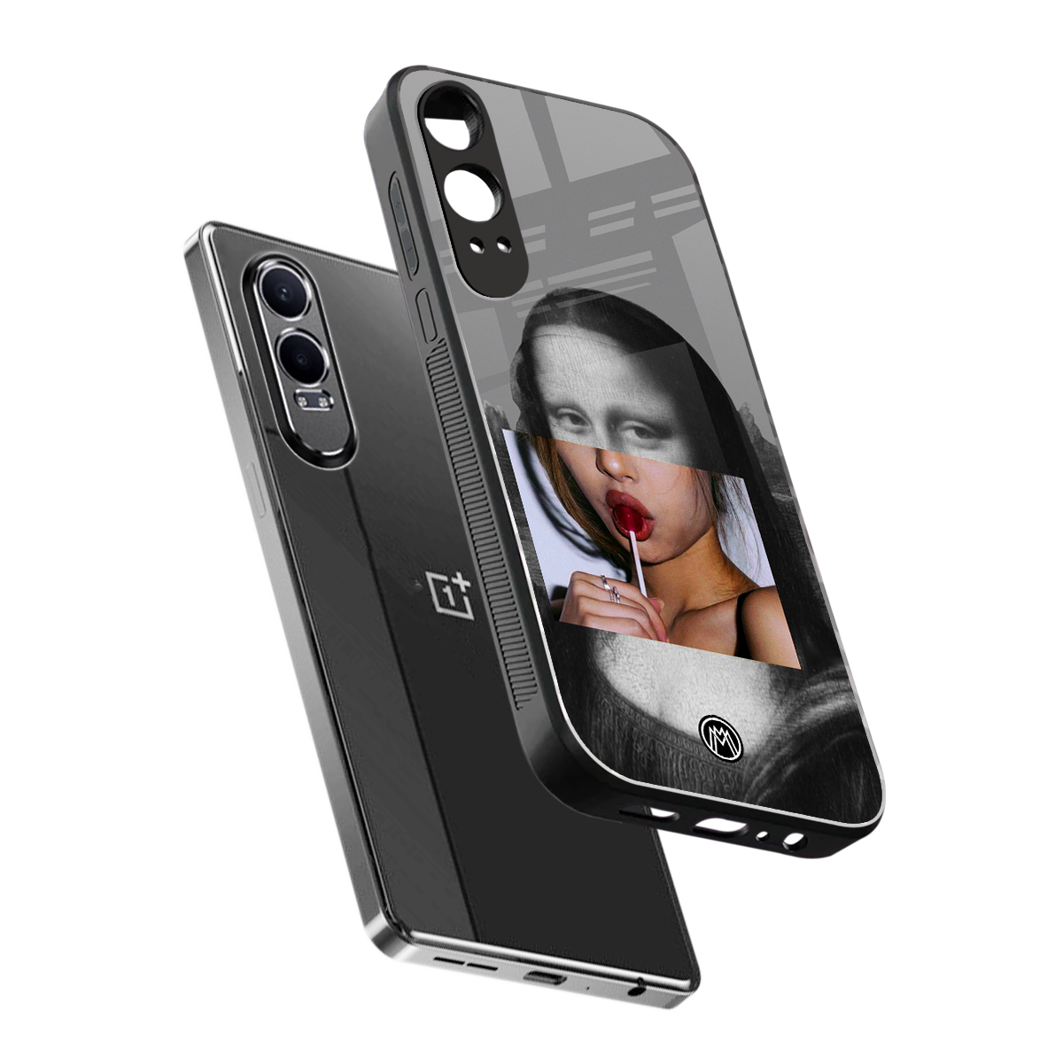la mona lisa back phone cover | glass case for oneplus nord ce 4 lite