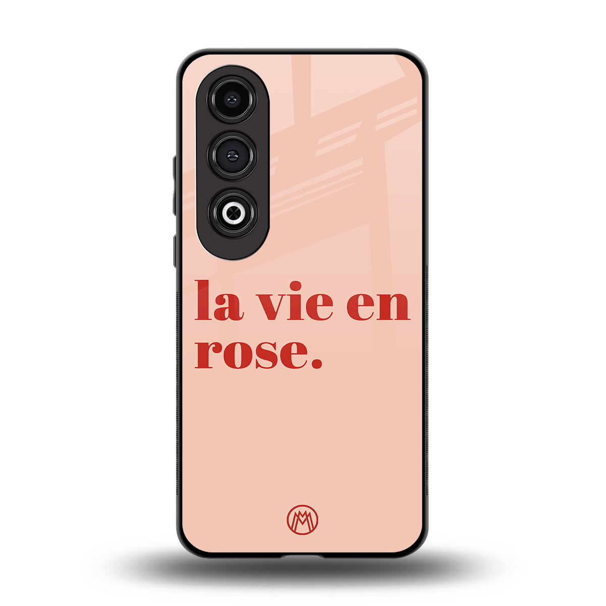 la vie en rose quote back phone cover | glass case for oneplus nord ce 4