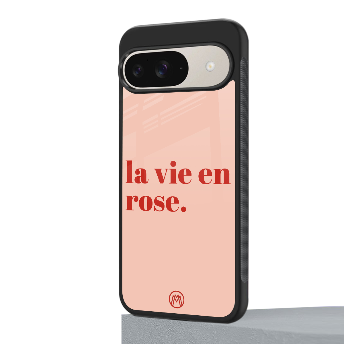 la vie en rose quote back phone cover | glass case for google pixel 9