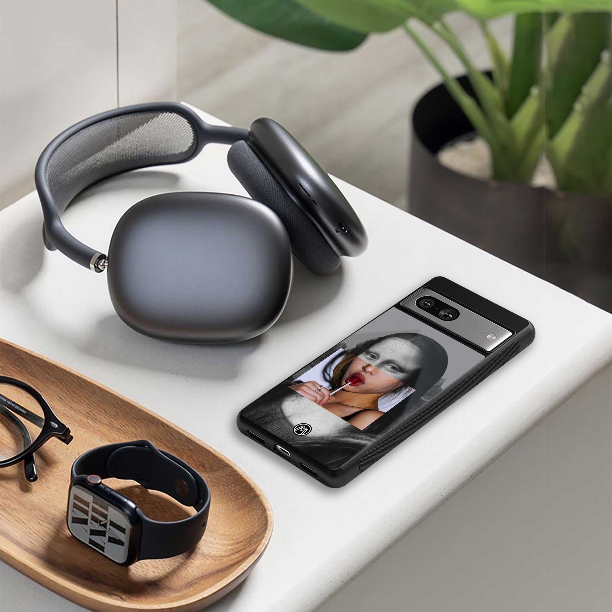 la mona lisa back phone cover | glass case for samsung galaxy s25