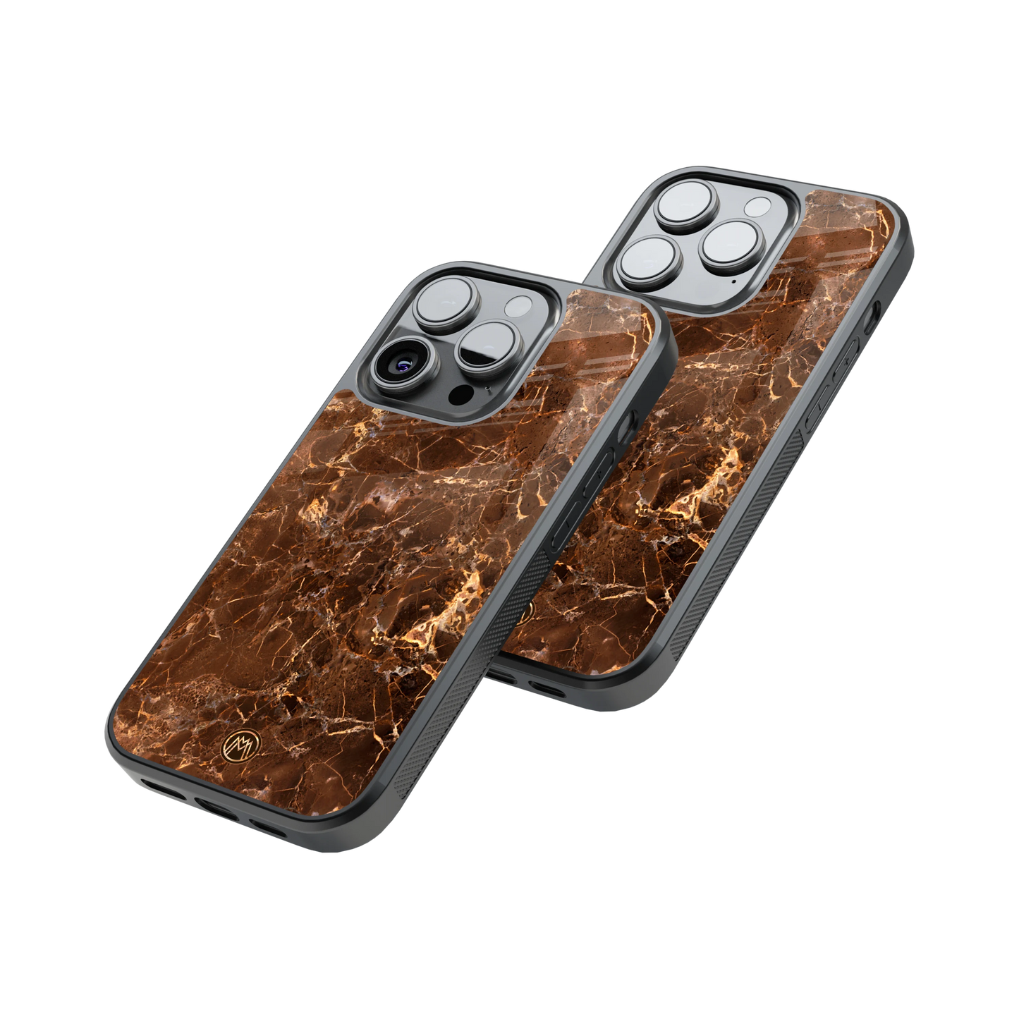 Protective Glass Back Phone Case Compatible with iPhone, Samsung, OnePlus, Pixel & More