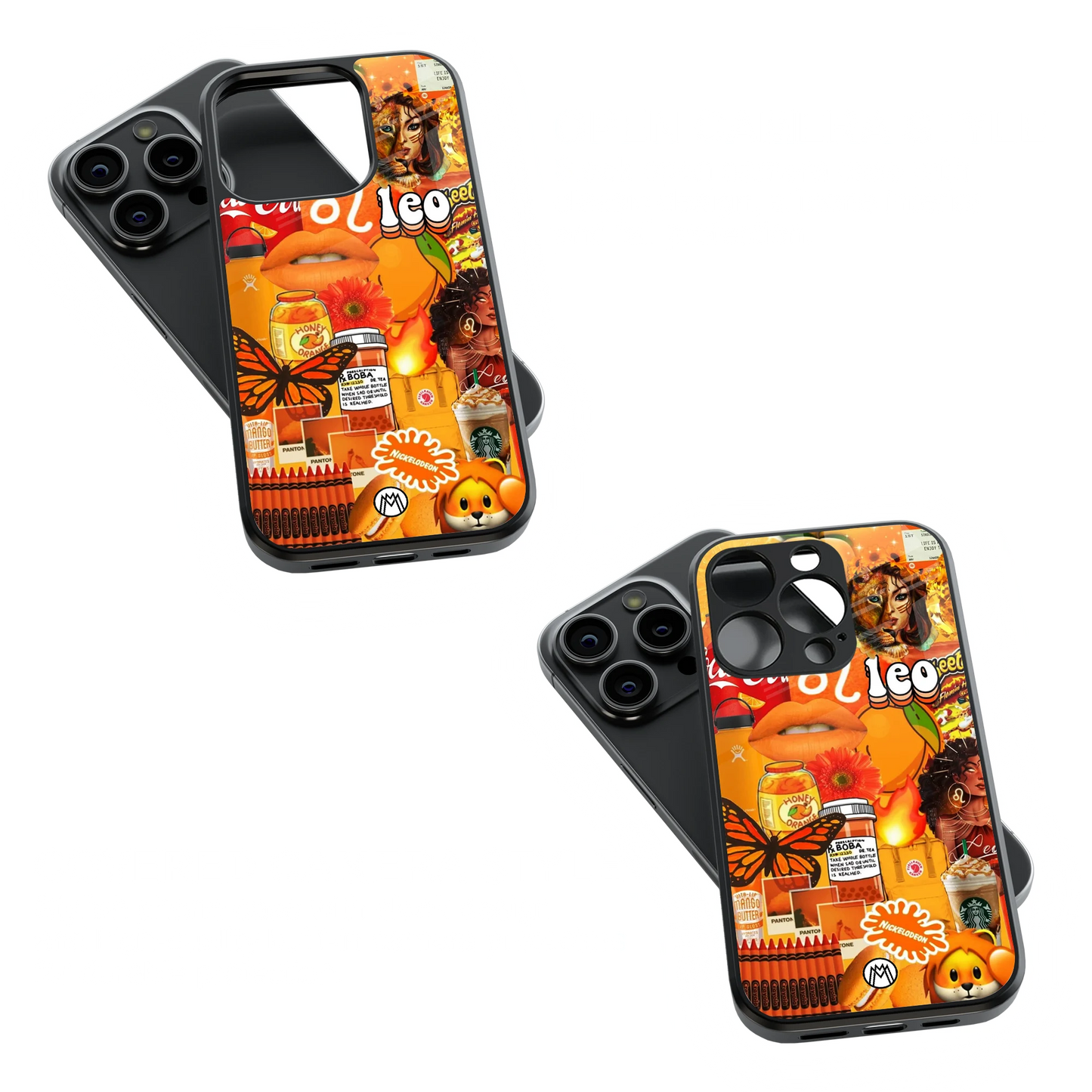 Trendy Glass Back Mobile Case for iPhone, Samsung, Redmi, OnePlus, Google Pixel, Motorola